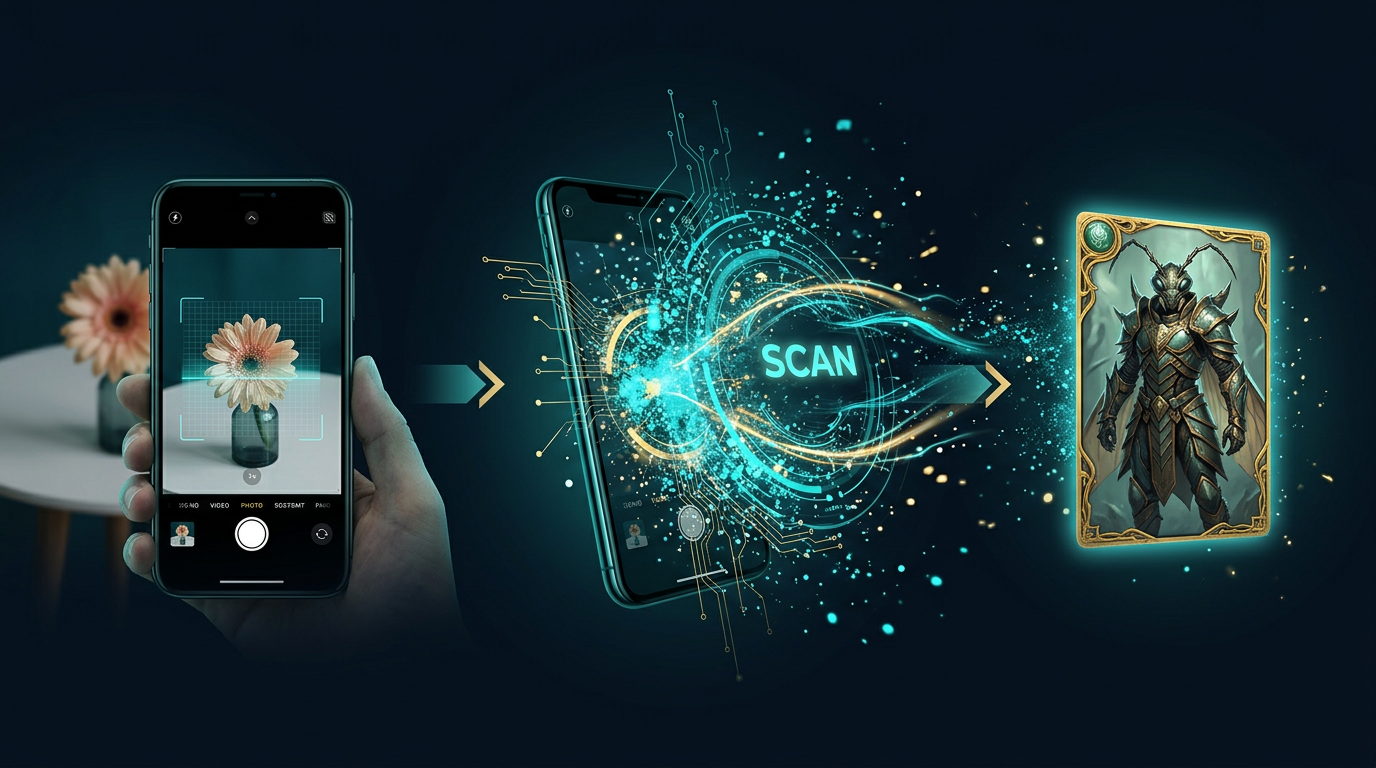 SCAN TO AWAKEN — 写真スキャンでキャラクターが顕現